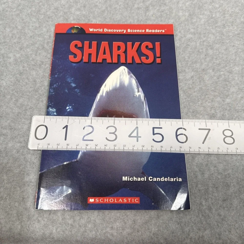Sharks! by Michael Candelaria;‎ World Discovery Science Readers Homeschool Shark